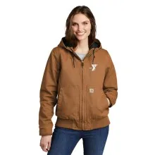 Ladies Carhartt ® Washed Duck Active Jacket - Embroidered