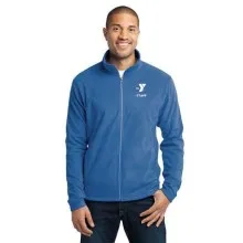 Mens Full Zip Microfleece (LC Y STAFF) - Embroidered