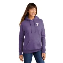 Ladies Core Fleece Pullover Hooded Sweatshirt  -  Screen Print